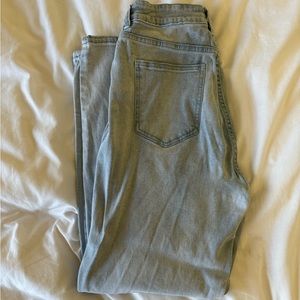 Cotton On High 90s Light Wash Jeans Womens US 8